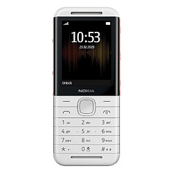 Nokia 5310 (Double Sim) Blanc et Rouge 