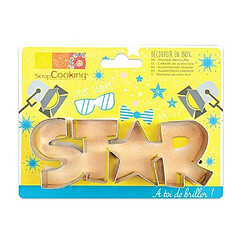 Scrapcooking Découpoir à biscuits en inox - Star