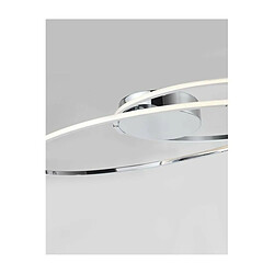 NOVA LUCE Plafonnier VIAREGGIO Chrome LED 28 W