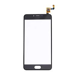 Wewoo Pièce détachée Meizu M5 / noir Meilan 5 écran tactile (seul sans le LCD) Digitizer Assemblée