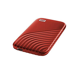 Disque SSD Externe Western Digital My Passport™ 1 To Rouge pas cher