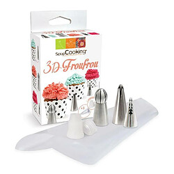 Scrapcooking Kit douilles 3D froufrou