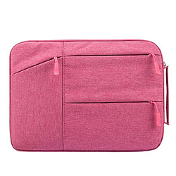 Wewoo Sacoche pour ordinateur portable Magenta 13,3 pouces et ci-dessous Macbook, Samsung, Lenovo, Sony, Dell Alienware, CHUWI, ASUS, HP Universel poches multiples Oxford chiffon doux simple Tablet sac,