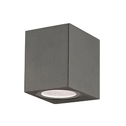 NOVA LUCE Applique e NERO Gris Foncé GU10 35 W L6,7