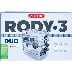 ZOLUX Cage pour petits rongeurs Rody 3 duo bleu.