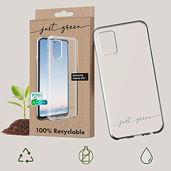 Avis Coque Samsung Galaxy A51 Résistante Just Green transparent