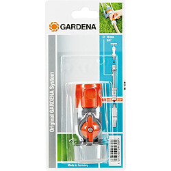 Gardena Raccord de tuyau avec vanne de régulation pour 16/19 mm Tuyau 