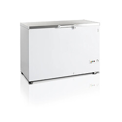 Congélateur Coffre FR405S SL Couvercle en Acier Inoxydable - 377 Litres - Tefcold