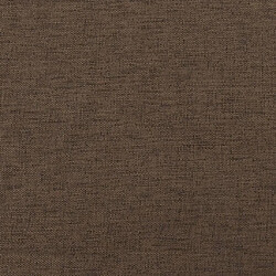 Acheter vidaXL Repose-pied Marron 60x60x36 cm Tissu