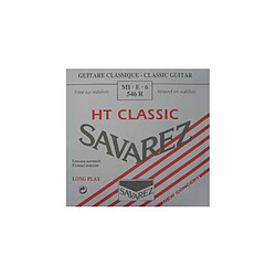 Savarez 546R Alliance rouge - Corde de Mi grave tirant normal - Guitare classique