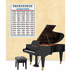 Affiche Des Accords De Piano Affiche D'art Mural Tableau De Musique 280x210mm