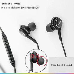 Avis GUPBOO Écouteurs d'origine samsung AKG EO-IG955 avec microphone 3,5 mm écouteurs intra-auriculaires filaires pour Galaxy S10 s10E S10 PLUS S8 S8 + S9 note 8/9