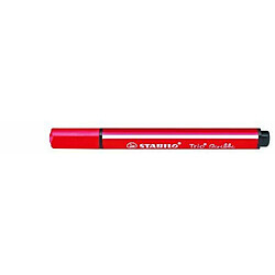 Newtons STABILO Lot de 5 feutres triangulaires Trio Scribbi (Rouge)