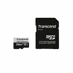 Transcend 256GB microSD w/ adapter U3, High Endurance