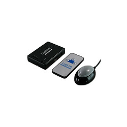 Mini commutateur HDMI LogiLink 3 ports + télécommande (HD0003)