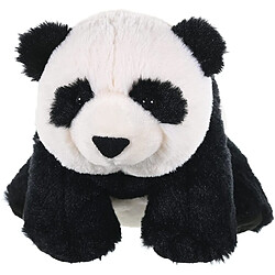 Wild Republic peluche Panda de 30 cm noir blanc