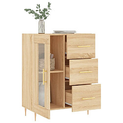 Acheter Maison Chic Buffet,Meuble de Rangement,commode pour salon,Cuisine chêne sonoma 69,5x34x90 cm bois d'ingénierie -MN99082