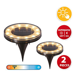 VELAMP ENTERPRISE: KIT de 2 lampes solaires avec piquet 