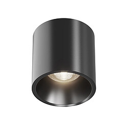 MAYTONI Downlight monté en surface Noir, 900lm, 4000K