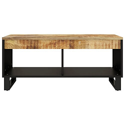 Avis Maison Chic Table basse,Table Console Table d'appoint, Table pour salon 90x50x40 cm bois de manguier massif -MN82776