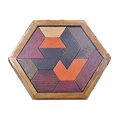 Universal Bloc de construction en bois éducatif puzzle tangram puzzle jeux cadeaux pour les enfants pas cher