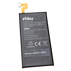 vhbw Li-Polymère batterie 3000mAh (3.85V) pour téléphone portable mobil smartphone comme HTC 35H00269-00M 