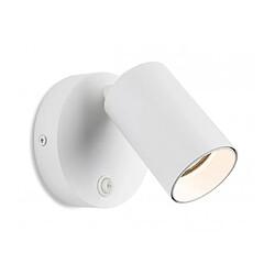 Luminaire Center Applique murale Max blanc 1 ampoule 10cm