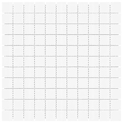 Avis vidaXL Carreaux mosaïque 11 pcs Blanc 30x30 cm Verre