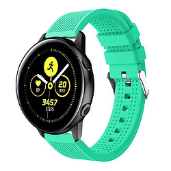 Wewoo Bracelet pour montre connectée en silicone Smart Watch Garmin Vivoactive 3 vert menthe 