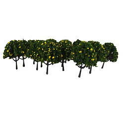 Modèle arbres fruitiers HO Maquette Train électrique Jouef Accessoire Lot 20 Arbre Modèle 1:100 6cm