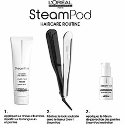 Lisseur vapeur L'OREAL PROFESSIONNEL SteamPod 3.0 - Avec trousse Thermo-résistante