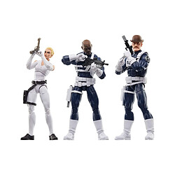 Hasbro Captain America Marvel Legends - Pack 3 figurine S.H.I.E.L.D. 15 cm 