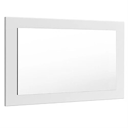 Mpc Miroir Blanc Mat (hxlxp): 45 X 89 X 2