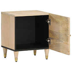 Avis Maison Chic Lot de 2 Tables de chevet - Tables de Nuit 40x33x46 cm Bois de manguier solide