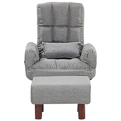 Acheter Beliani Fauteuil Gris OLAND