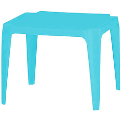 Progarden Table enfant bleu clair 50 x 50 cm PROGARDEN 436029 - Table enfant bleu clair 50 x 50 cm