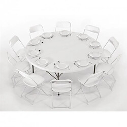 Table pliante ronde 1,8 m - Bolero pas cher