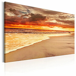 Paris Prix Tableau Imprimé Beach : Beatiful Sunset II 80 x 120 cm 