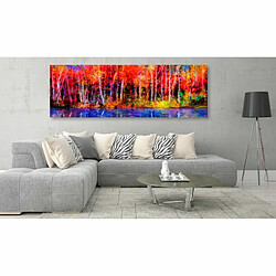 Paris Prix Tableau Imprimé Colorful Autumn Trees 40 x 120 cm