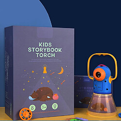 Universal Jouets pour enfants Storybook de Torch Projecteur Kaleidoscope Handrail Galaxy Night Light Up Dessin animé bébé jouets Jouets éducatifs 