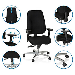 Avis Chaise de bureau / fauteuil de direction ZENIT COMFORT noir hjh OFFICE