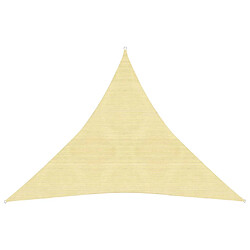 ComfortXL Voile D'ombrage 160 G/m² Beige 3x3x3 M Pehd 