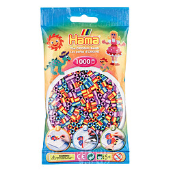 Sachet de 1000 perles Hama Midi : Perles bicolores