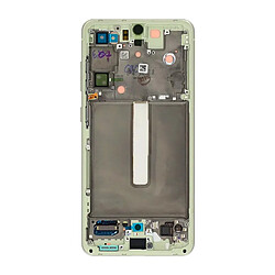 Bloc Complet Samsung Galaxy S21 FE Écran LCD Vitre Tactile Original Samsung vert 