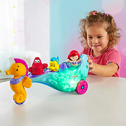 Acheter Fisher-Price Coffret Jouet Musical Calèche De La Mer Lumineuse À Pousser, avec Figurines Ariel Et Polochon Inclus, Jouet Enfant, De 18 Mois À 5 Ans, HMX83