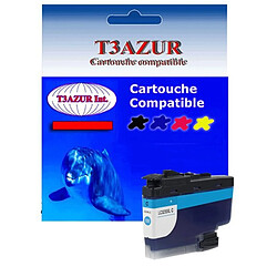 T3AZUR - Cartouche compatible Brother LC3235 (LC-3235C) XL Cyan