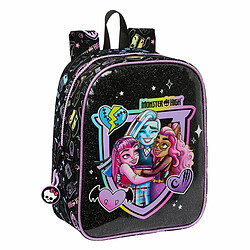 Sac à dos enfant Monster High Noir 22 x 27 x 10 cm 