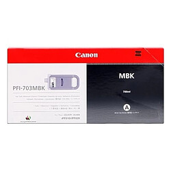 Canon PFI703 Cartouche Noir mat 2962B001