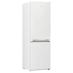 Réfrigérateur combiné 54cm 262l statique blanc - RCSA270K30WN - BEKO