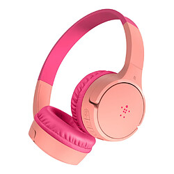 Belkin SOUNDFORM Mini Casque Arceau Connecteur de 3,5 mm Micro-USB Bluetooth Rose